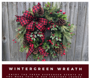 WINTERGREEN WREATH
